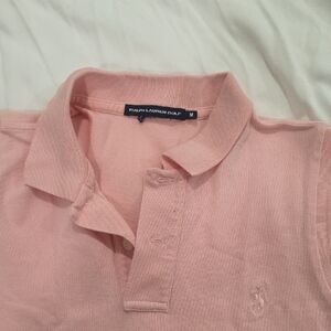 Ralph Lauren Light Pink Polo Shirt for Men
